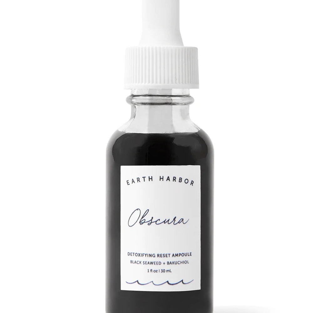 Earth Harbor Obscura Detoxifying Reset Ampoule - Black